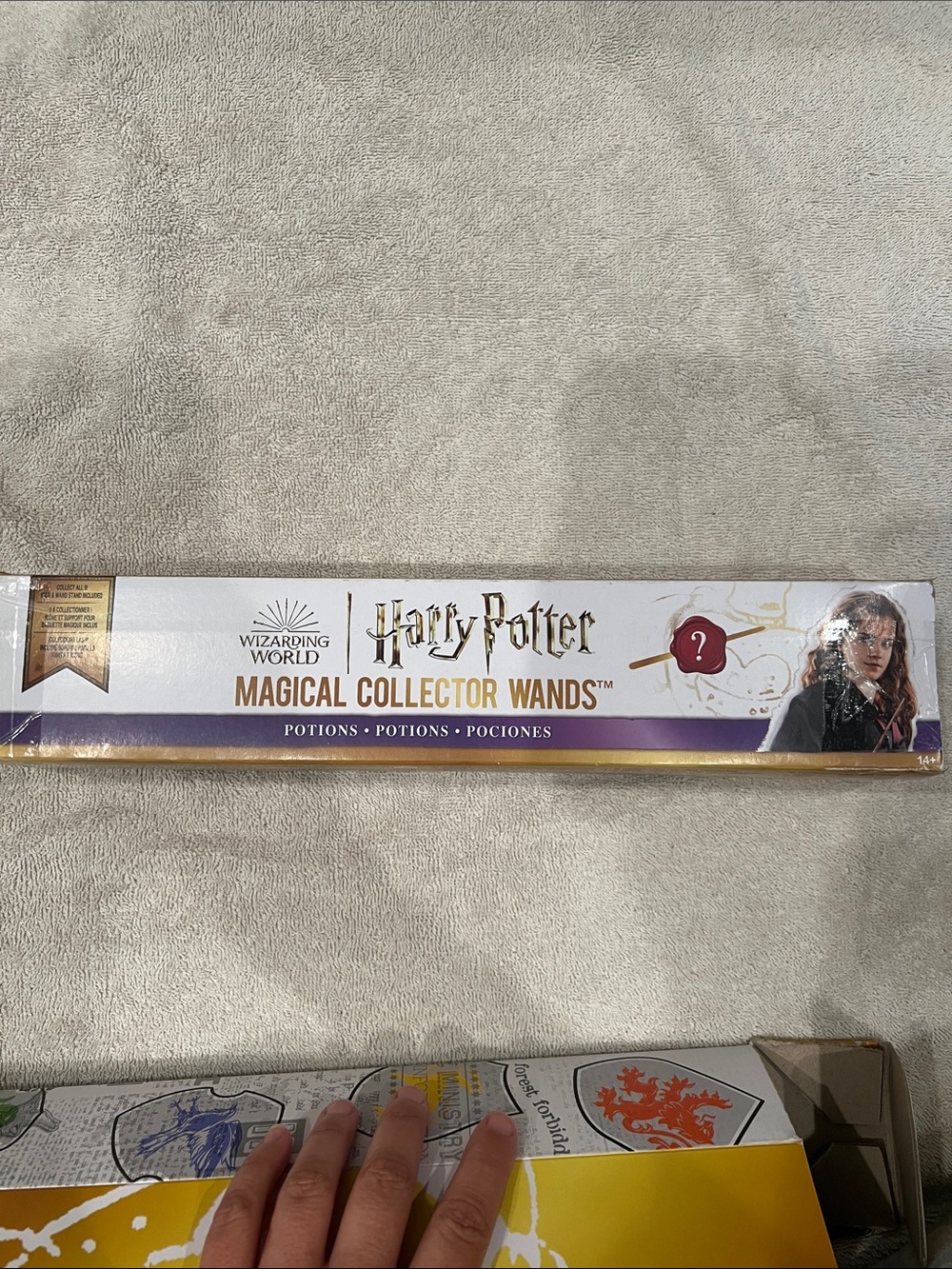 Harry Potter Magical Collector Wand - Purple and Gold Packaging